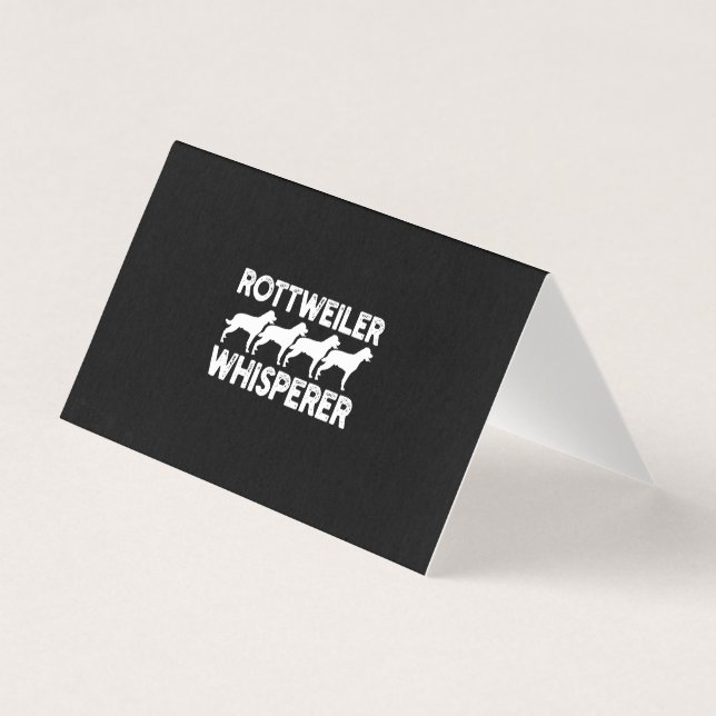 Rottweiler T-Shirt Kort (Framsida)