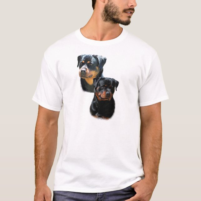 Rottweiler Tee Shirt (Framsida)