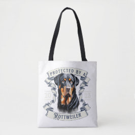 Rottweiler Tote Bag Tygkasse