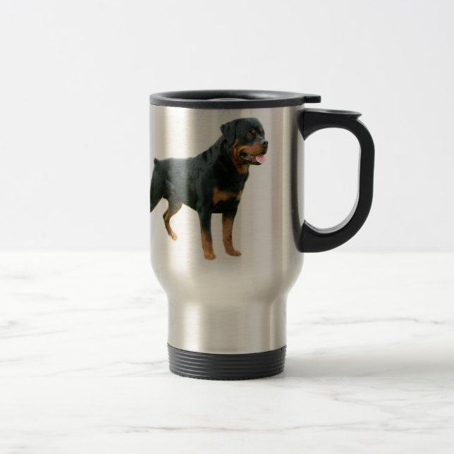 Rottweiler travel mug resemugg (Höger)