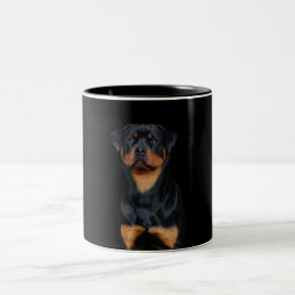 Rottweiler   Två-Tonad mugg