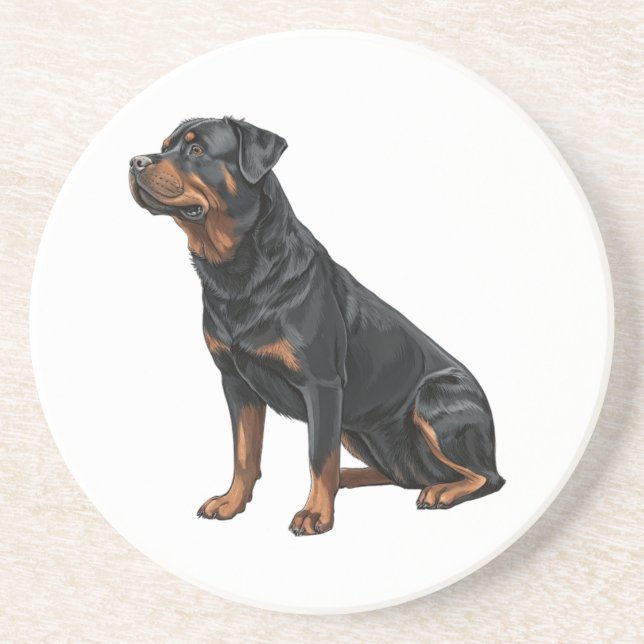 Rottweiler Underlägg (Framsidan)