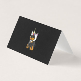 Rottweiler Unicorn Hund Kort