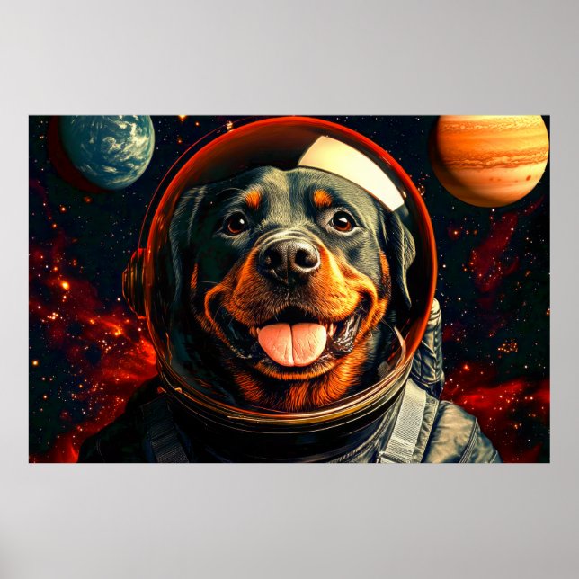 Rottweiler Utforskar Poster (Framsidan)