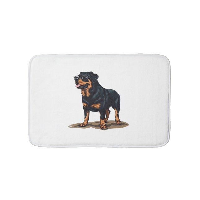 Rottweiler Utforskaren Badrumsmatta (Framsidan)