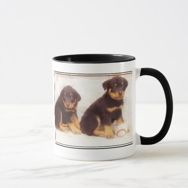 Rottweiler valpmugg mugg (Höger)