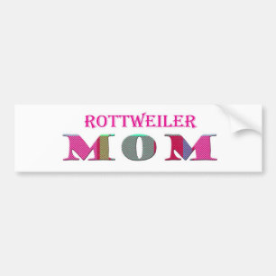 RottweilerMom Bildekal