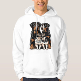 Rottweilers, Skyddande familjedjur Hoodie