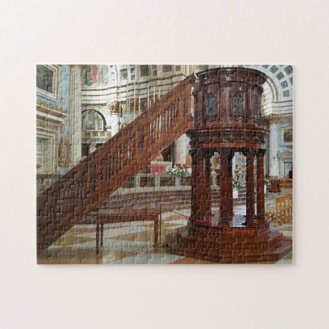 Rotunda Mosta Malta Kyrka. Pussel (Horisontell)