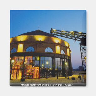 Rotunda restaurang och Finnieston kran, Glasgow, Magnet