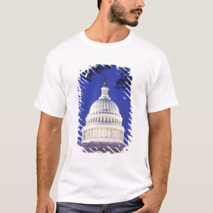 Rotundan i USA:s Kapitolium på natten, Washington T-shirt