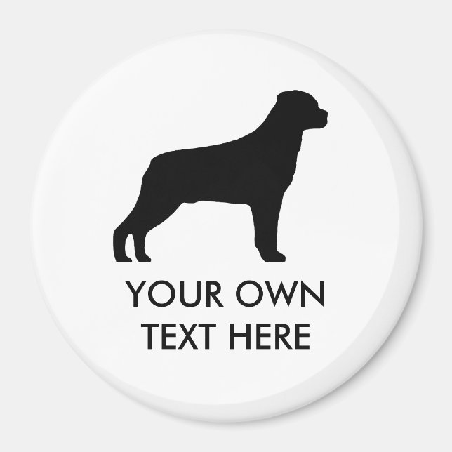 Rotweiler 2 magnet (Framsidan)