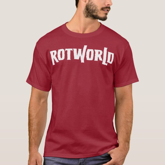 ROTWORLD-logotypskjorta Tee Shirt (Framsida)