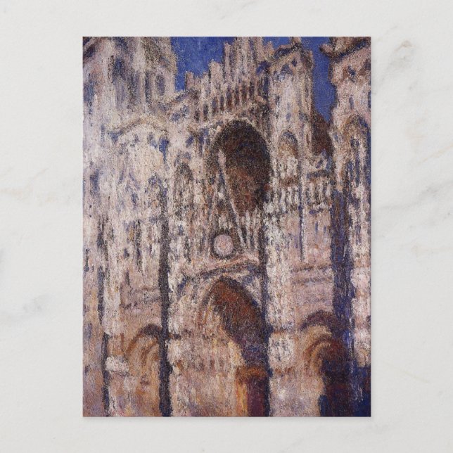 Rouen Cathedral 01 från Claude Monet Vykort (Framsida)