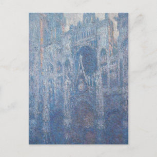 Rouen Cathedral, Clear Day av Claude Monet Vykort