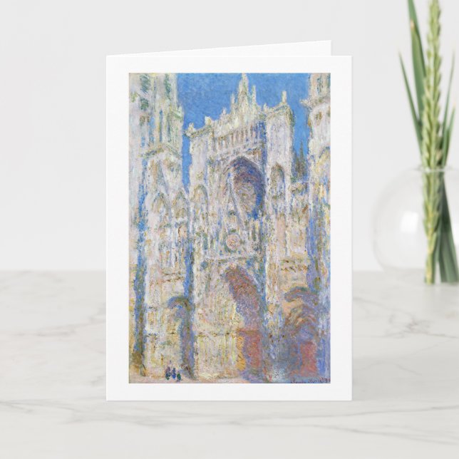 Rouen Cathedral (solljus), Monet Kort (Framsida)