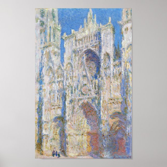 Rouen Cathedral (Sunlight), Monet Poster (Framsidan)