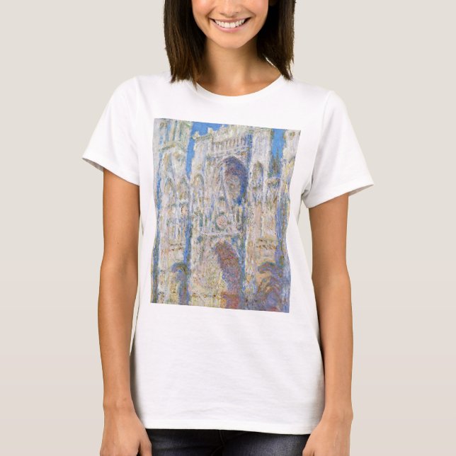 Rouen Cathedral (Sunlight), Monet T Shirt (Framsida)