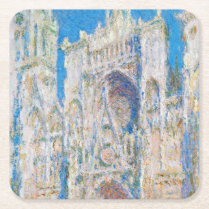 Rouen Cathedral (Sunlight), Monet Underlägg Papper Kvadrat