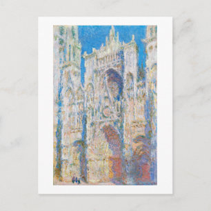 Rouen Cathedral (Sunlight), Monet Vykort