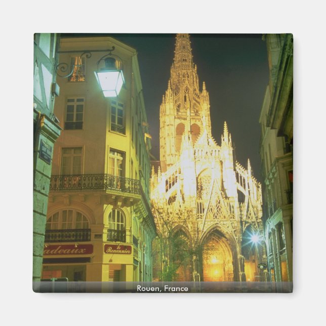 Rouen, Frankrike Magnet (Framsidan)