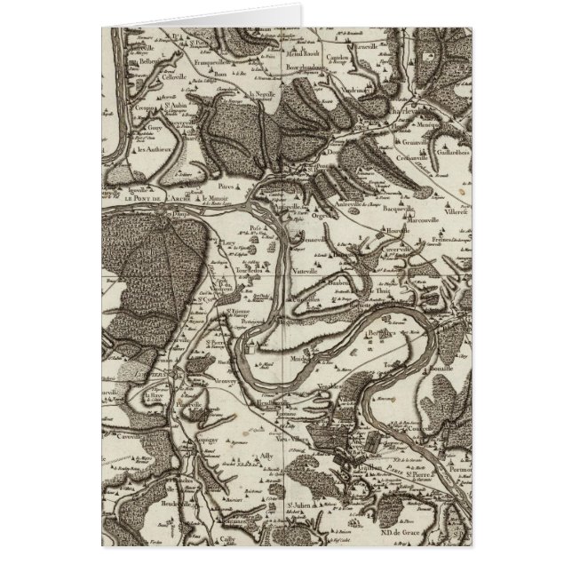 Rouen Hälsningskort (Framsidan)