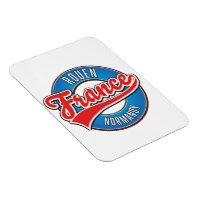 Rouen Normany Frankrike retro logotyp