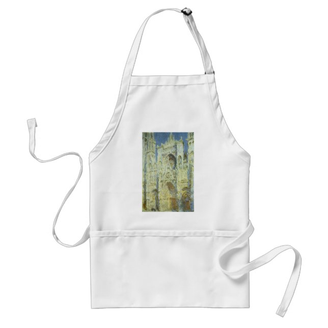 Rouenkatedralens västfasad i solljus, Claude Monet Förkläde (Framsidan)
