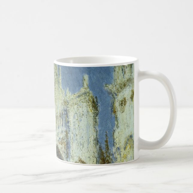 Rouenkatedralens västfasad i solljus, Claude Monet Kaffemugg (Höger)