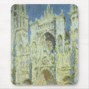 Rouenkatedralens västfasad i solljus, Claude Monet Musmatta
