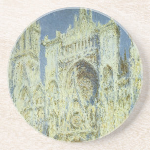 Rouenkatedralens västfasad i solljus, Claude Monet Underlägg Sandsten