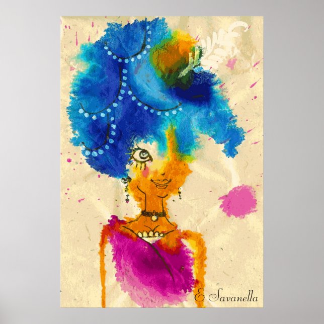 Rouge Girl Poster (Framsidan)