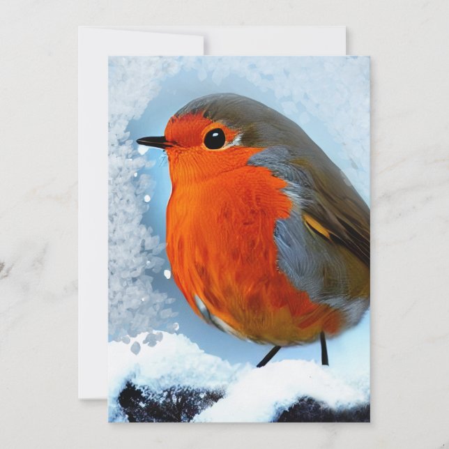 Rouge gorge tack kort (Framsida)