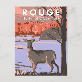 Rouge National Urban Park Canada Travel Vintage Vykort
