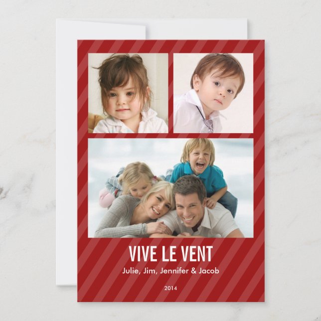 Rouge Triple carte de Phode vacances (Framsida)