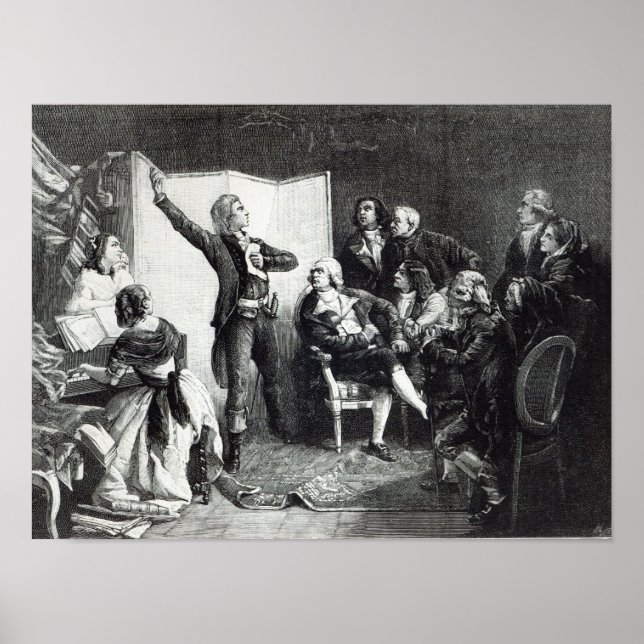 Rouget de L'Isle Poster (Framsidan)