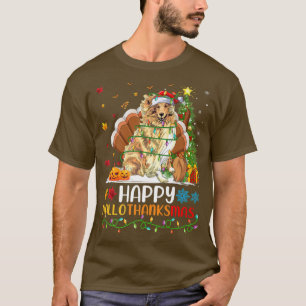 Rough Collie Hund älskare Funny Rough Collie Hello T Shirt