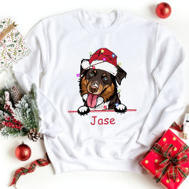 Rough Collie Hund Personlig Hand Teckning T Shirt