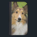 Rough Collie, hund Samsung S4 Plånboksfodral<br><div class="desc">Rough Collie,  hund,  animal � Jim Engelbrecht / DanitaDelimont.com</div>