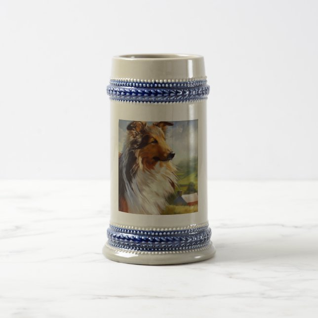Rough Collie Hund Sejdel (Center)