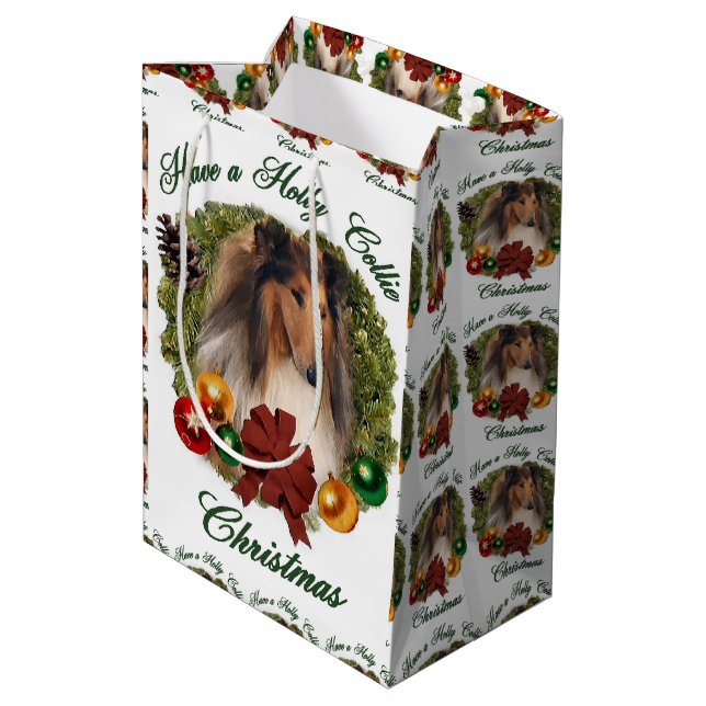 Rough Collie jul (Baksidan Vinklad)