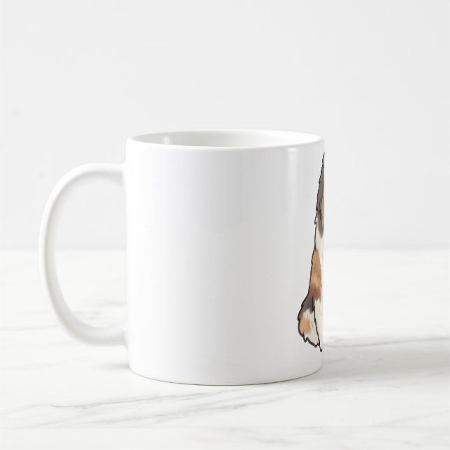 Rough collie Magic Kaffemugg (Vänster)