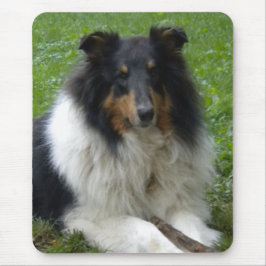 Rough Collie Mouse Pad Musmatta