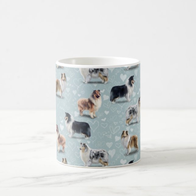 Rough Collie Mugg (Center)