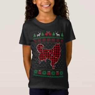 Rough Collie Red Play Buffalo Funny Ugly Christma T Shirt