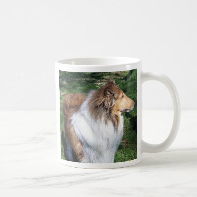 ROUGH COLLIE-SABLE KAFFEMUGG (Höger)