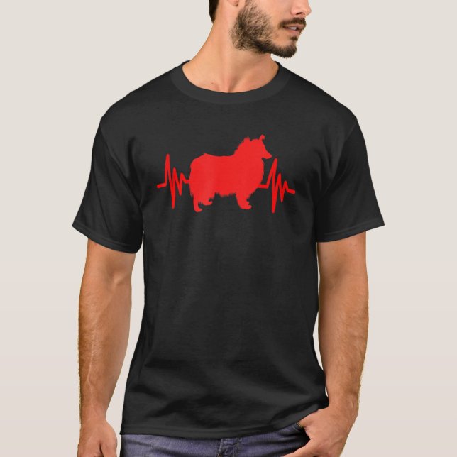 Rough Collie T Shirt (Framsida)