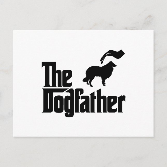 Rough Collie Vykort (Framsida)