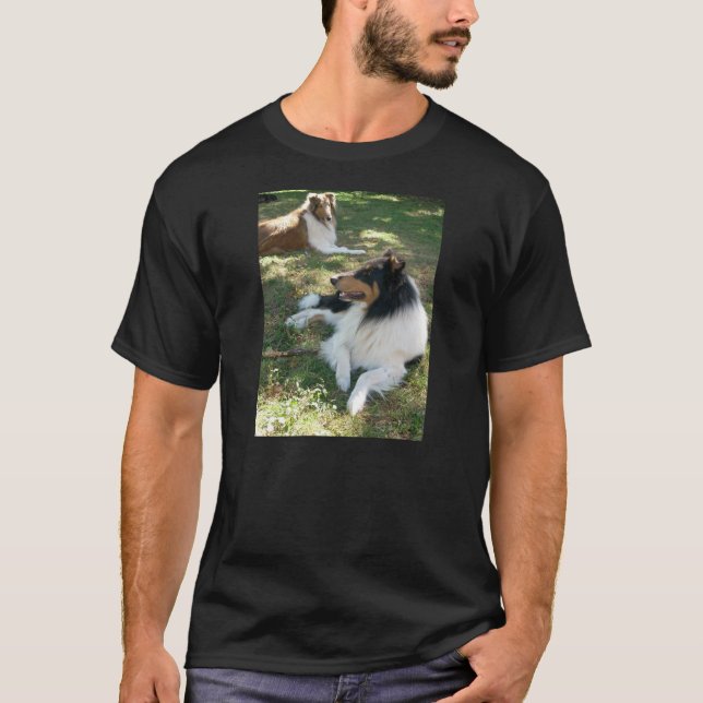 Rough Collies T Shirt (Framsida)