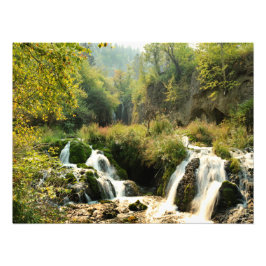 Rough lock Falls Spear fish Canyon South Dakota Fototryck